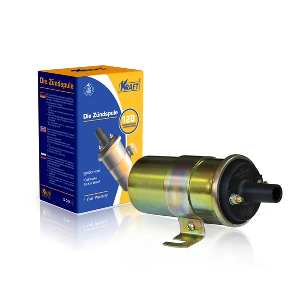 Катушка зажигания ВАЗ 2101-07, 2121 (контактная система зажигания) OBERKRAFT KRAFT KT880800