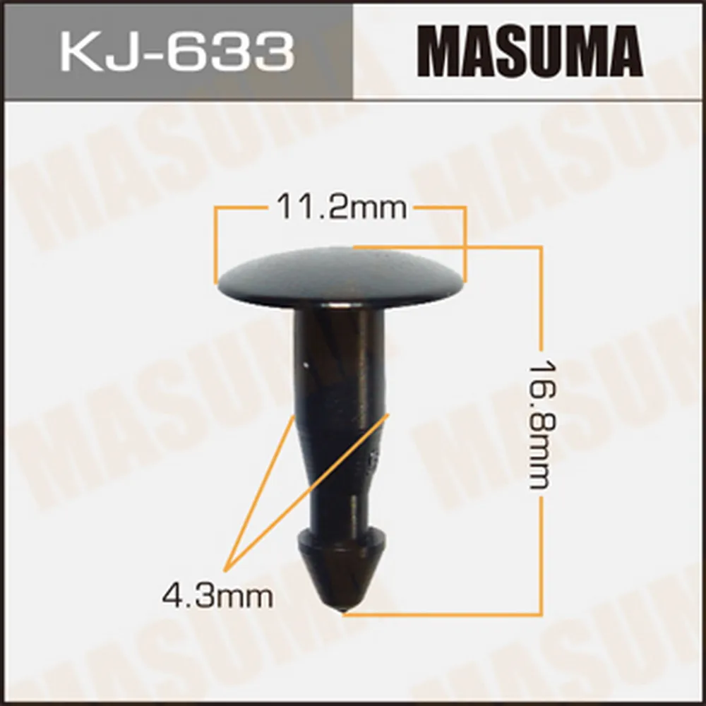 Клипса универс. MASUMA KJ-633