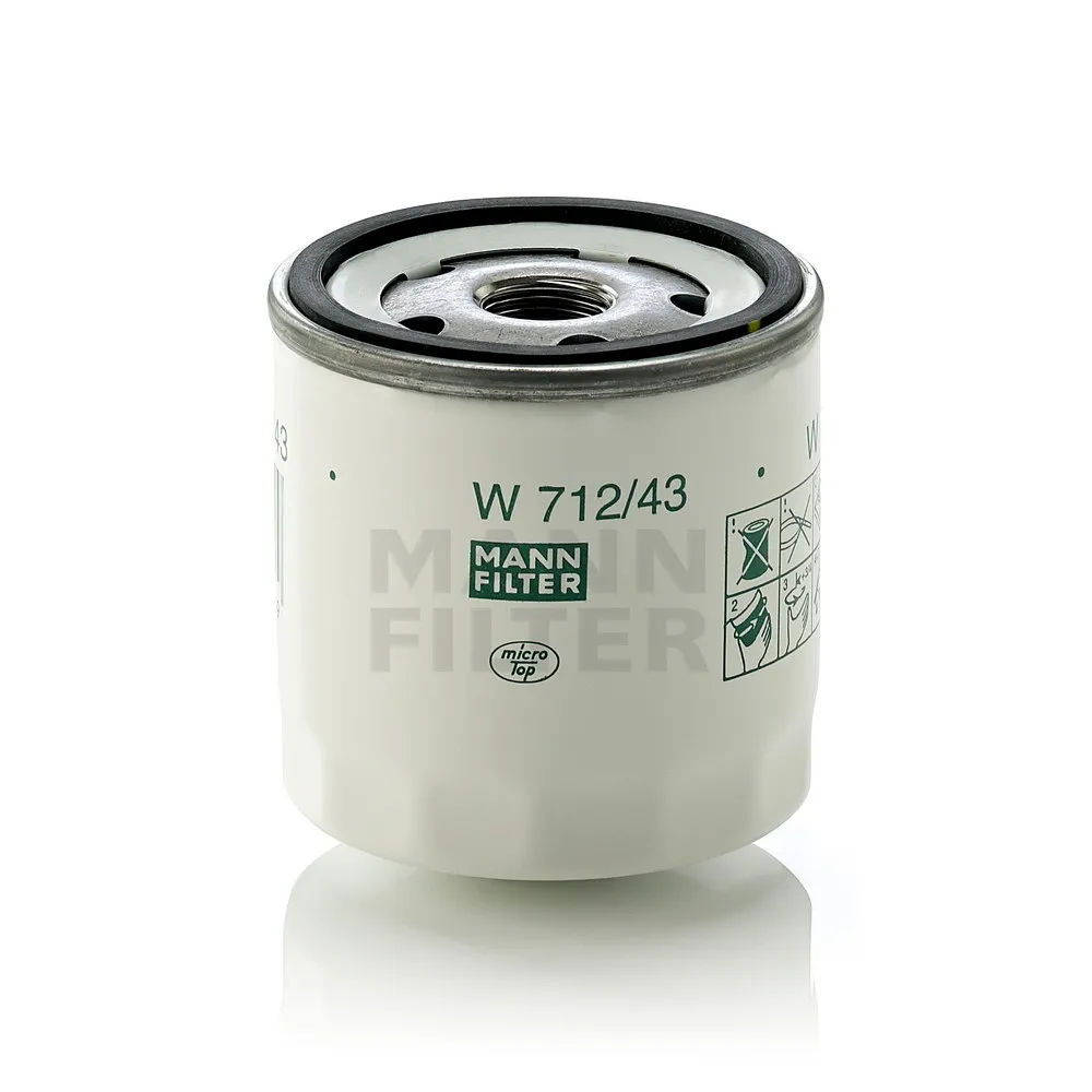 Фильтр масляный MANN W 712/43, 10