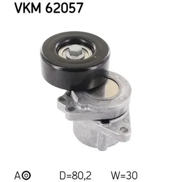 Ролик натяжной RENAULT SKF VKM62057