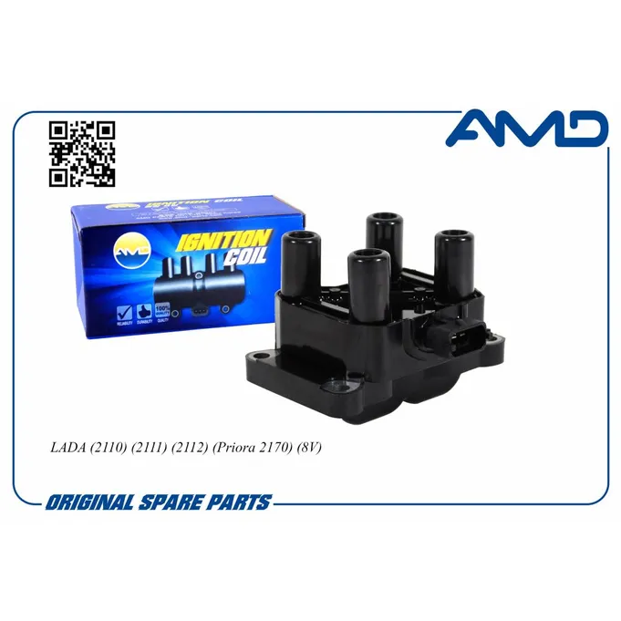 Катушка зажигания 2111-3705010-02/AMD.EL834 AMD AMD AMDEL834
