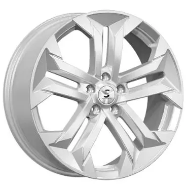 Диск литой R19 7.5J 5x114.3/66.6 ET40 Premium series КР015 Elite Silver 76949