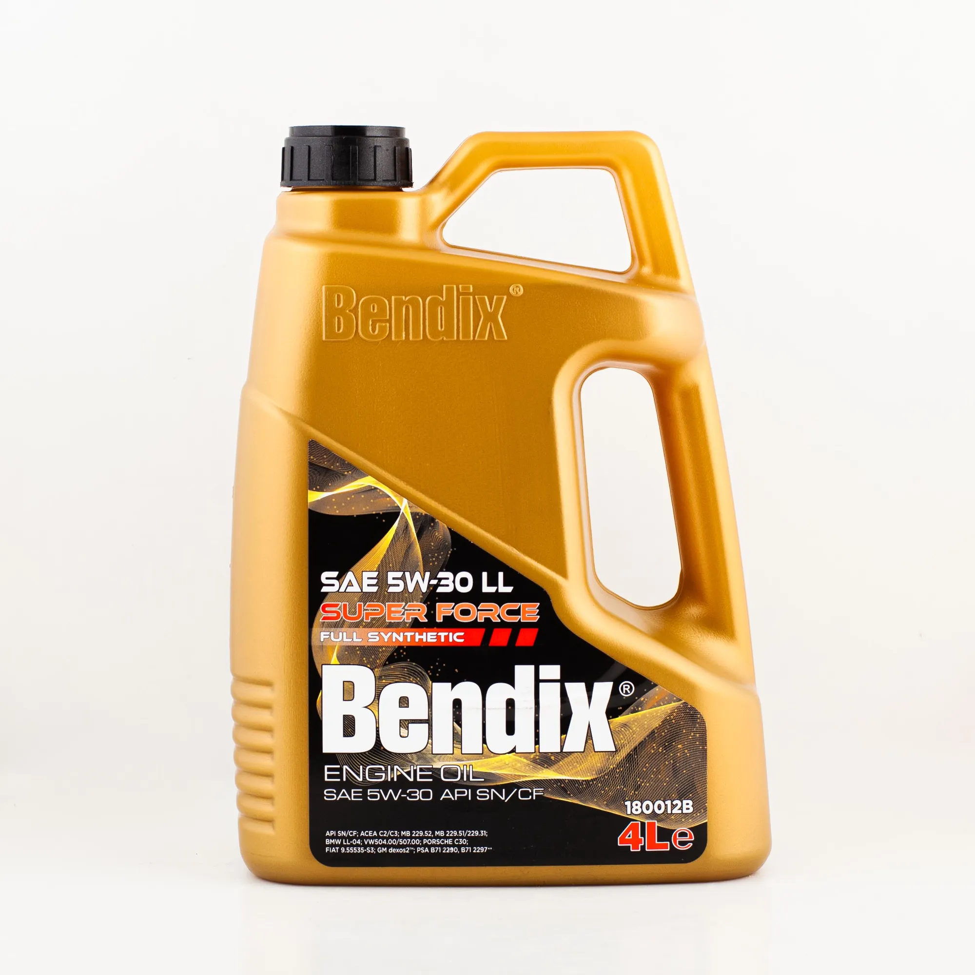Масло моторное BENDIX SUPER FORCE 5W-30 синтетическое 4 л 180012B