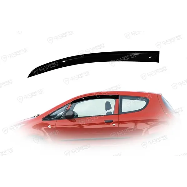 Дефлектора на окна Mitsubishi Colt 3d (Z30) 2004-2012 деф.окон Cobra Tuning M41804