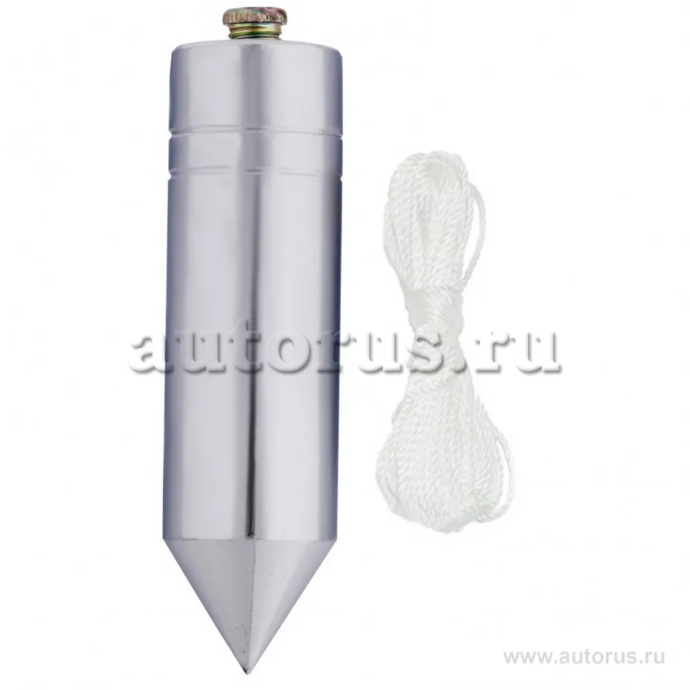 Отвес цилиндрический, 500 г, шнур 5 м Matrix 84892 MATRIX 84892