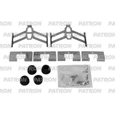 Комплект монтажный тормозных колодок задн HONDA STREAM, FR-V 1.7-2.2D 01- PATRON PSRK1449