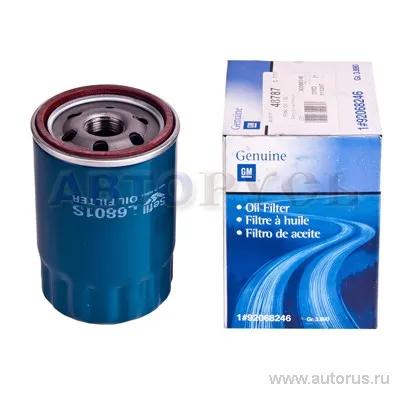 Фильтр масляный GENERAL MOTORS 92068246