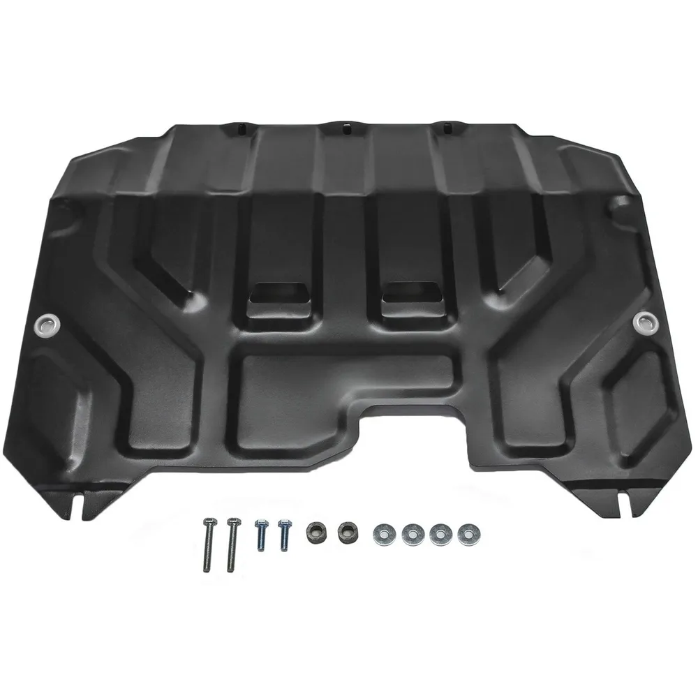 Защита картера + КПП + комплект крепежа, AutoMax, Сталь, Hyundai ix35 2010-2015,V - все/Kia Sportage Hyundai, Kia ix35, Sportage AM.2352.1
