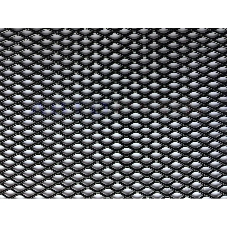 Сетка защитная 1000x250 мм . 10x5,5 мм . соты, алюминий, черная Streck R10 Alu