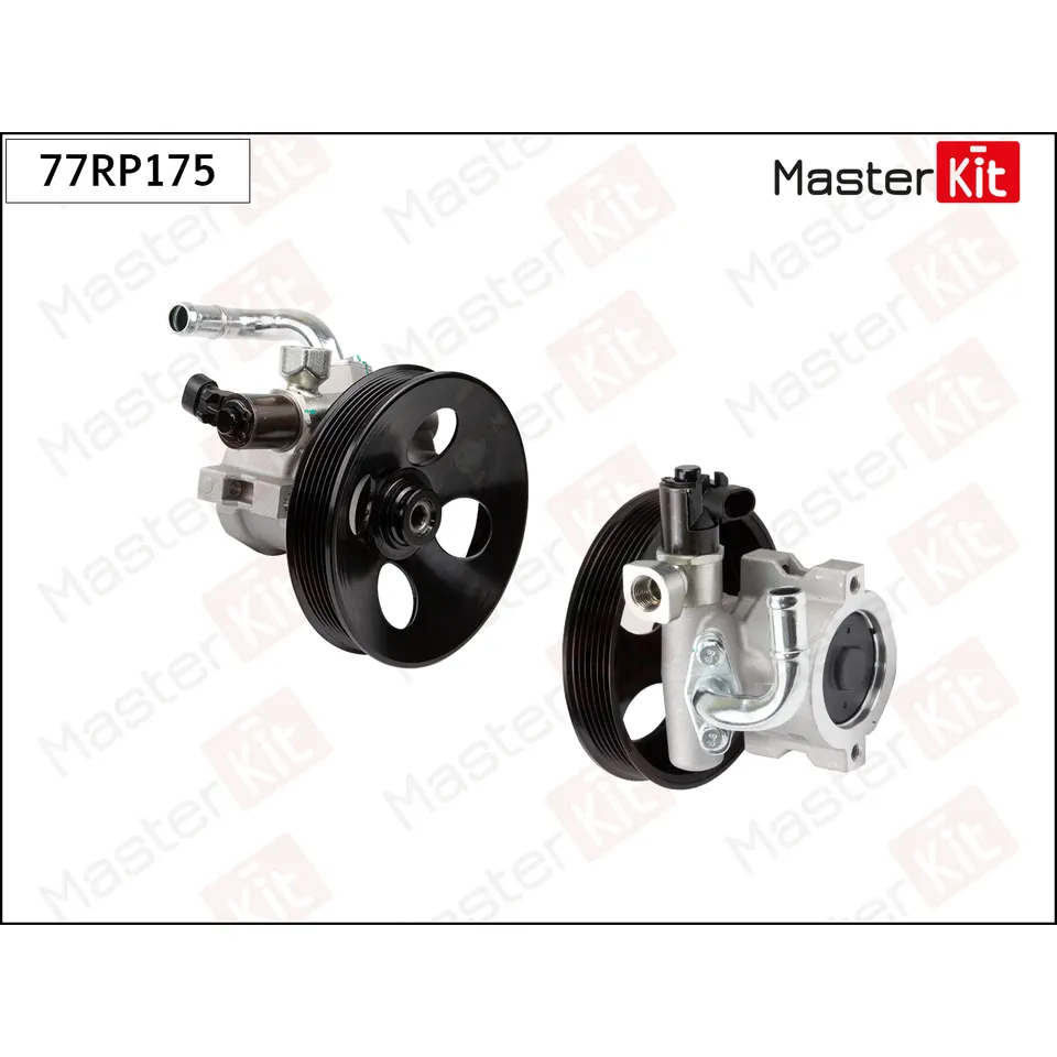 Насос гидроусилителя CHEVROLET LACETTI (J200) 1.8 2005- MASTERKIT 77RP175