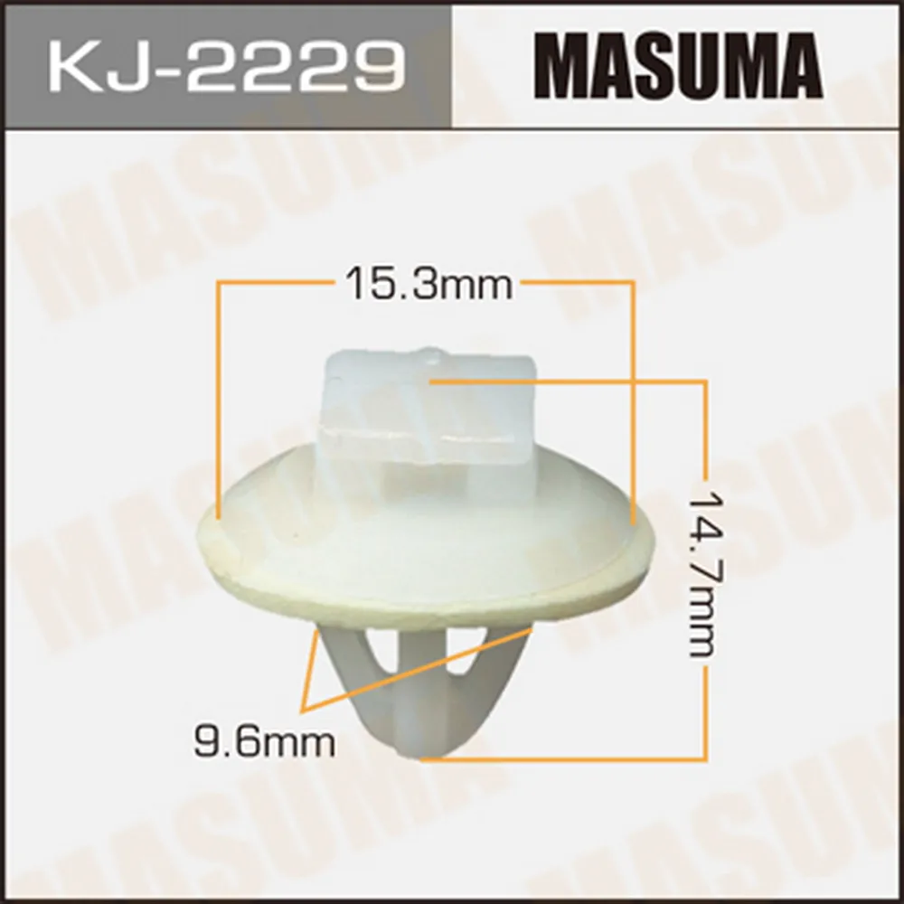 Клипса универс. MASUMA KJ-2229