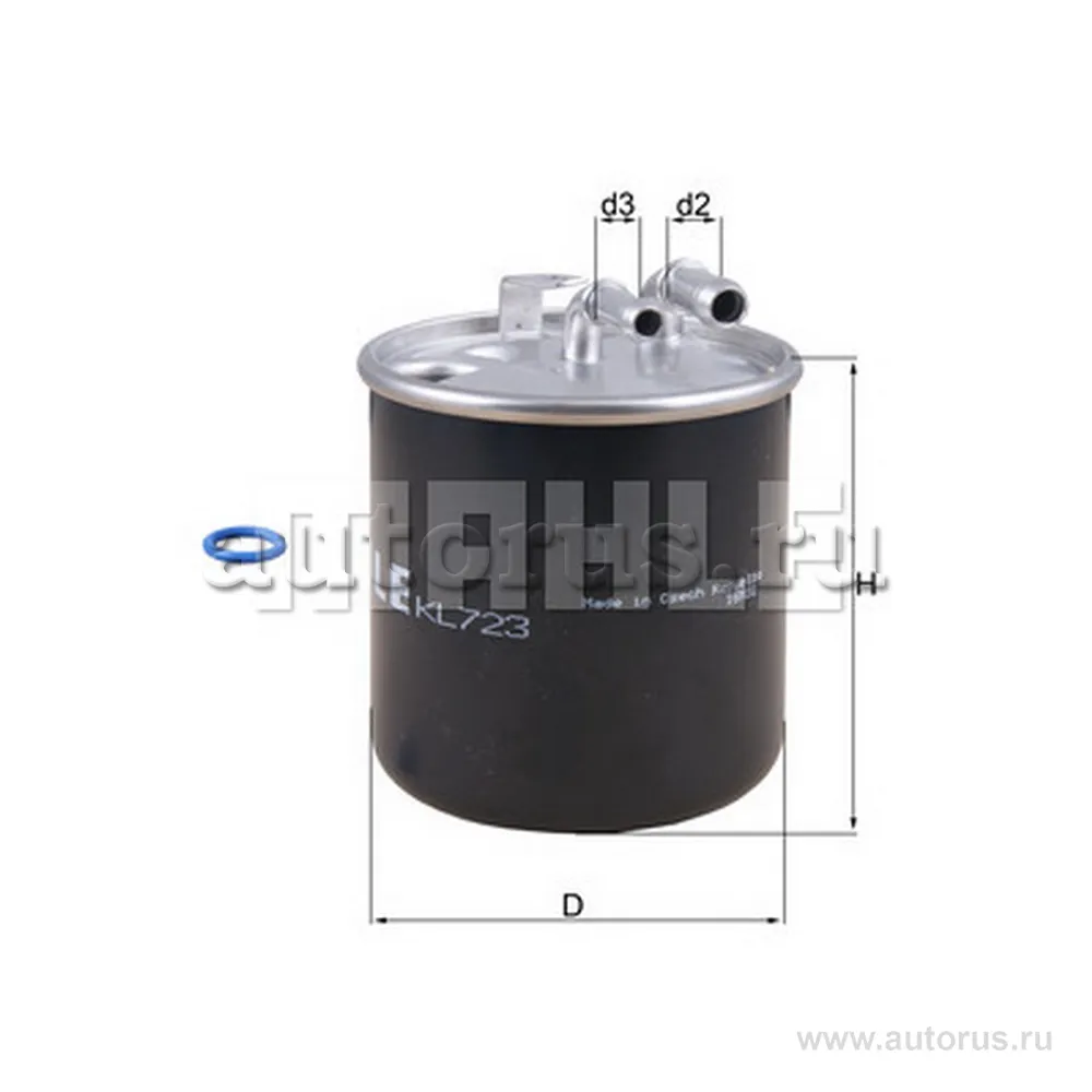 Фильтр топливный KNECHT/MAHLE KL723D