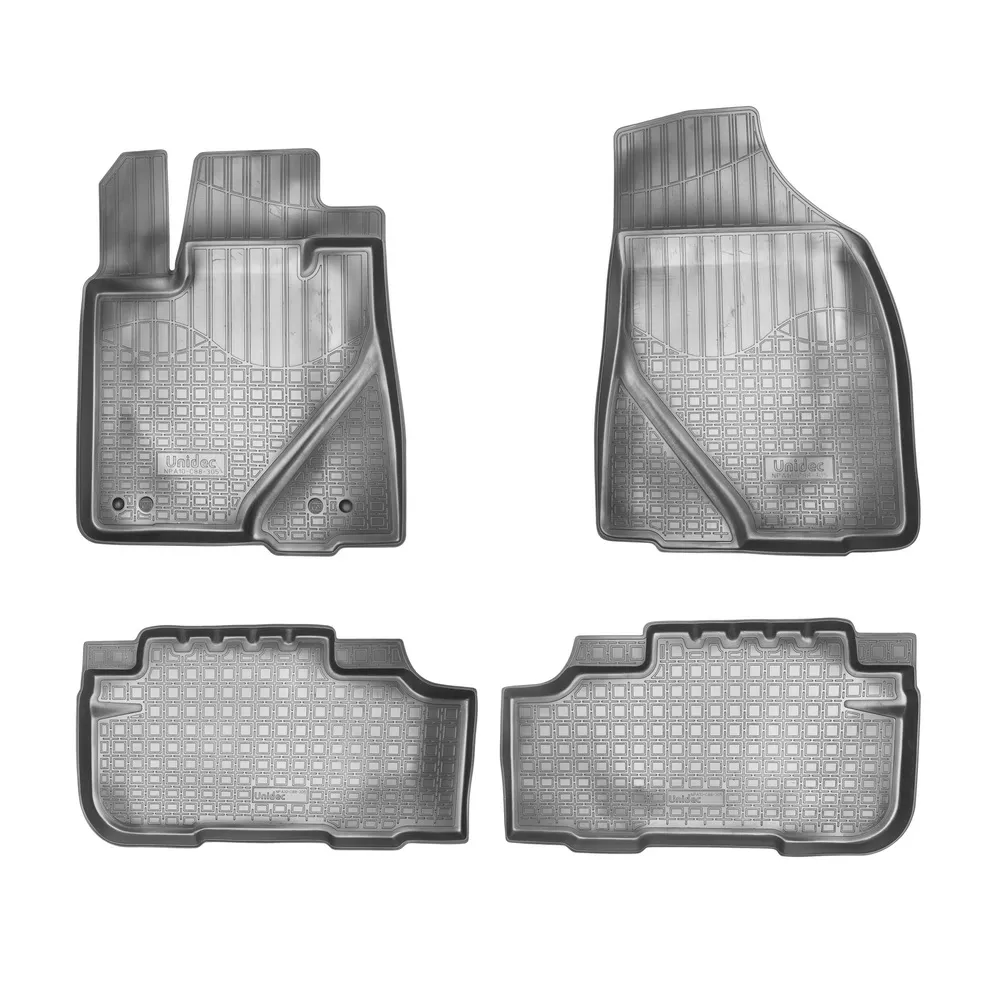 Коврики салонные для Toyota Highlander (2014) (5 мест) NORPLAST NPA10-C88-305