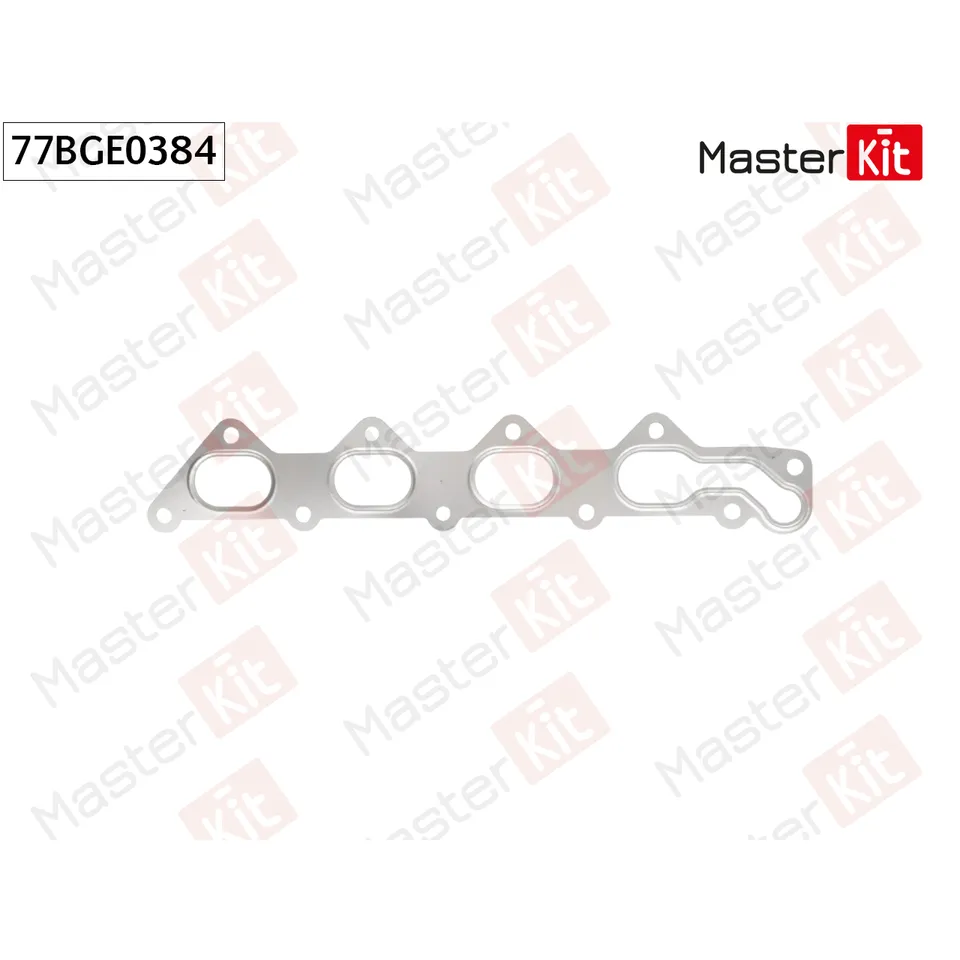 Прокладка выпускного коллектора Chevrolet LANOS L44(96CUL4) MASTERKIT 77BGE0384