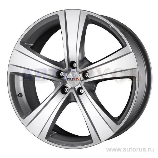 Диск литой R18 8J 5x120/65.1 ET50 MAK Fuoco 5 Hyper Silver F8080FUS50IG3X