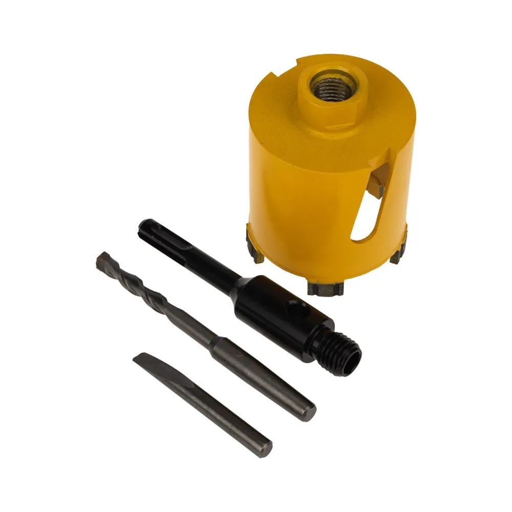 Коронка алмазная по бетону 68мм, L=90мм, М16, сегмент, SDS PLUS Kranz KR-90-0163
