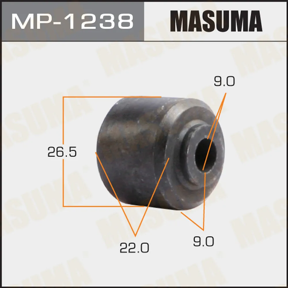 Втулка зад.стабил. TOYOTA LAND CRUISER PRADO,FJ CRUISER MASUMA MP1238