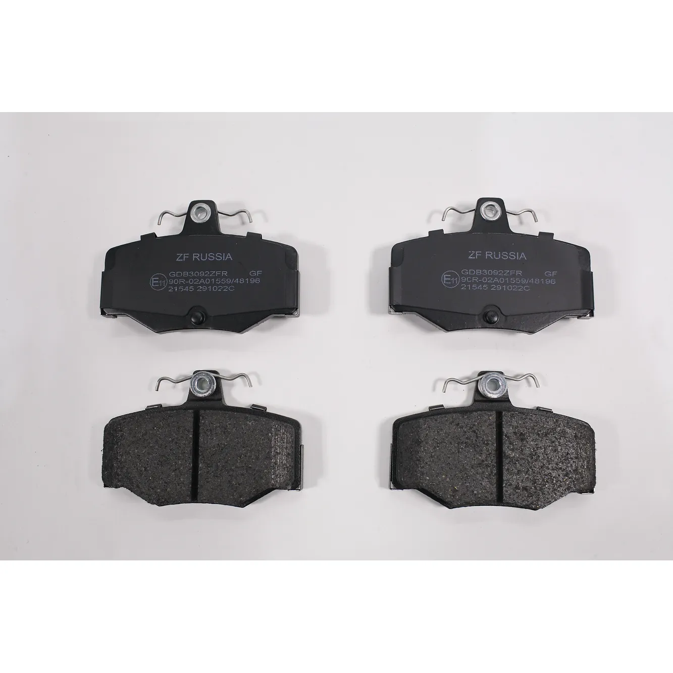 Колодки тормозные ZF Russia GDB3092ZFR