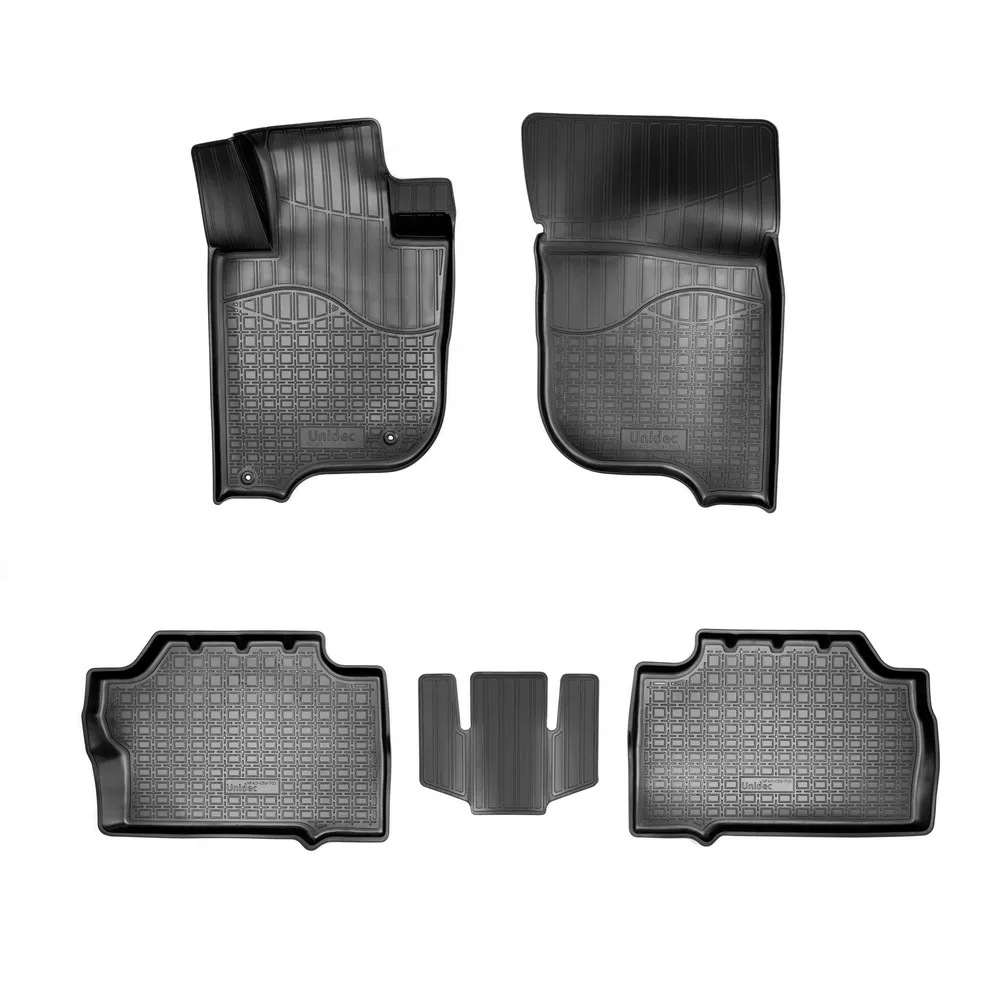 Коврики салонные для Mitsubishi Pajero Sport III 3D (2015)  NORPLAST NPA11-C59-703