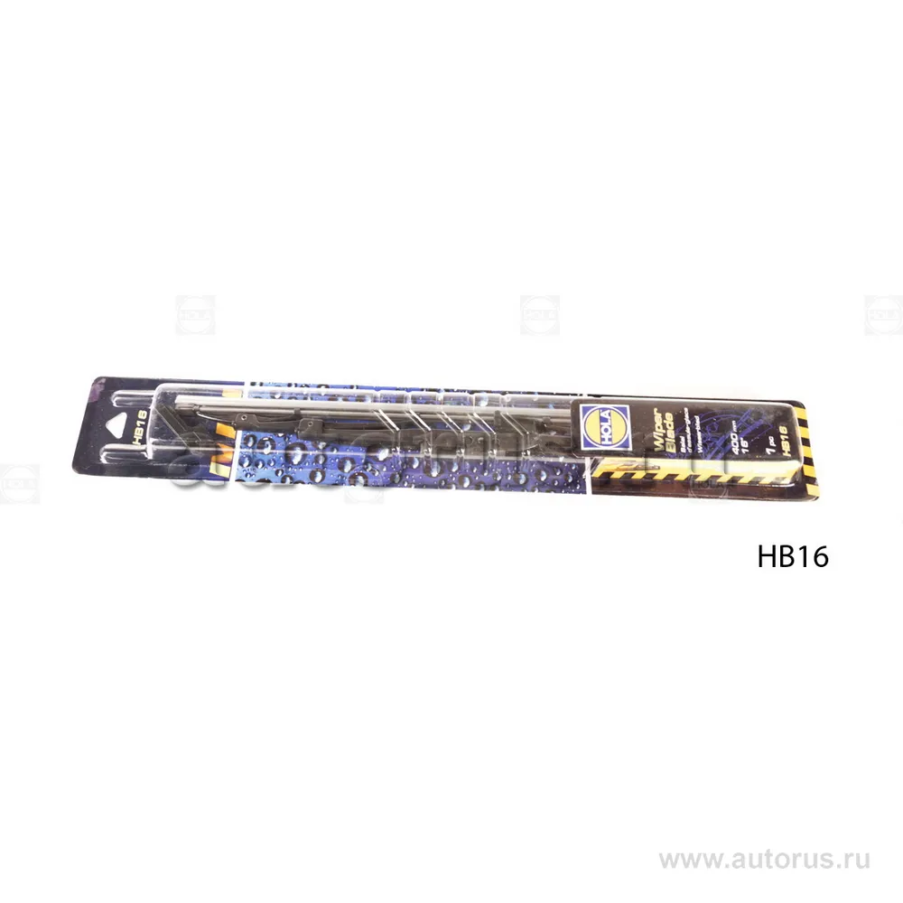 Щетка стеклоочистителя 400 мм каркасная 1 шт HOLA WIPER BLADE HB16
