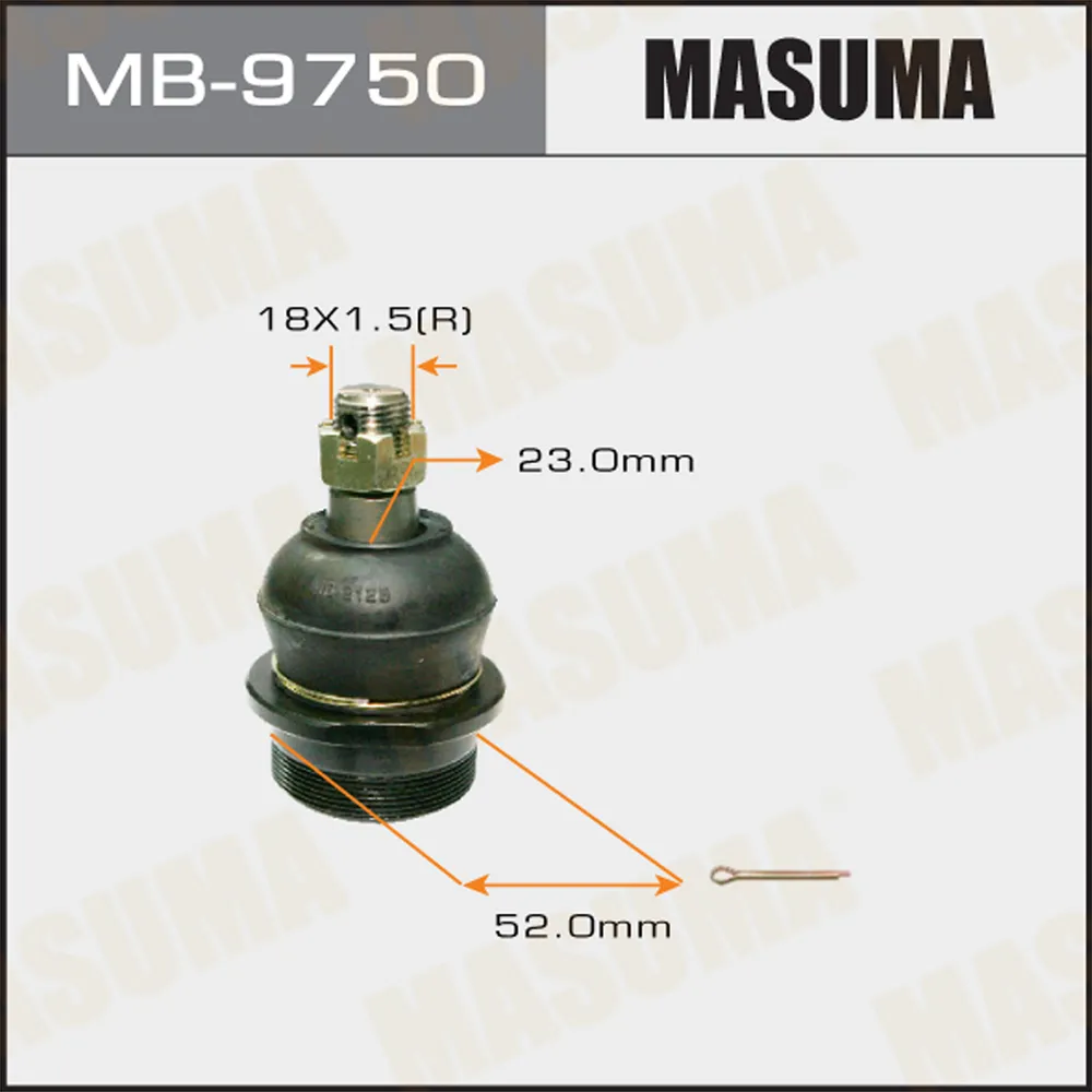 Шаровая опора верхняя MASUMA MB9750