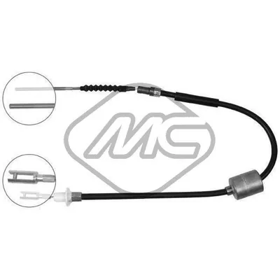 Трос сцепления CX 5 SPEEDS ALL Metalcaucho 80707