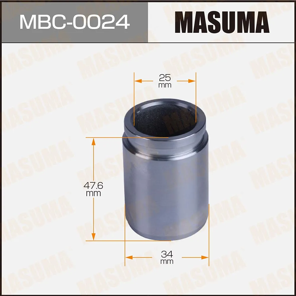 Поршень тормозного суппорта MASUMA MBC0024