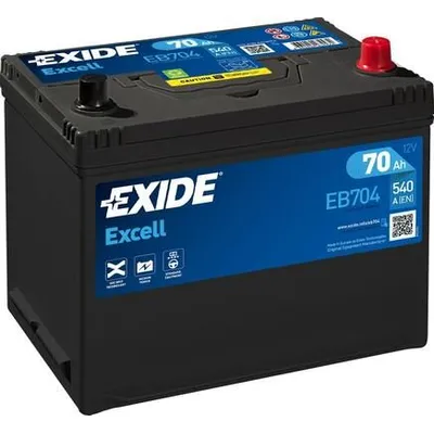 Аккумулятор EXIDE EXCELL 70 А/ч прямая L+ 266x172x223 EN540 А