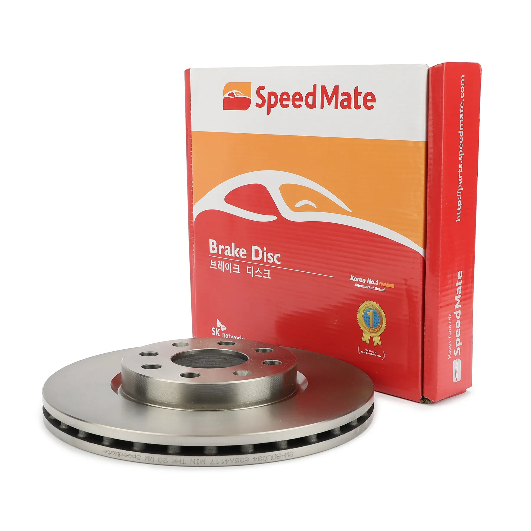 Диск тормозной передний OPEL ADAM,CORSA D,E/FIAT PUNTO,GRANDE PUNTO SPEEDMATE SM-BDU034