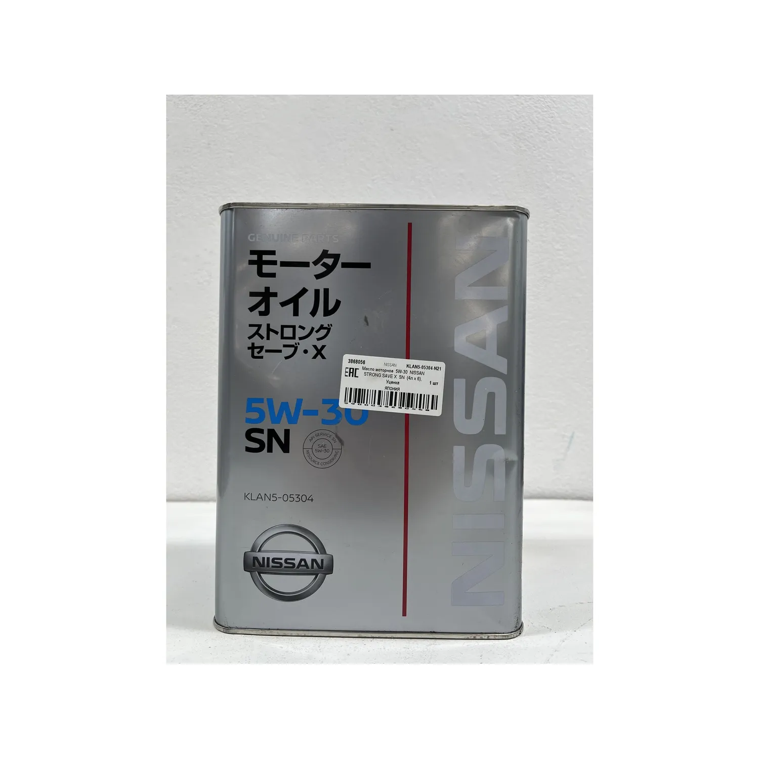 Масло моторное 5W-30 NISSAN STRONG SAVE X SN (4л х 6), Уценка
