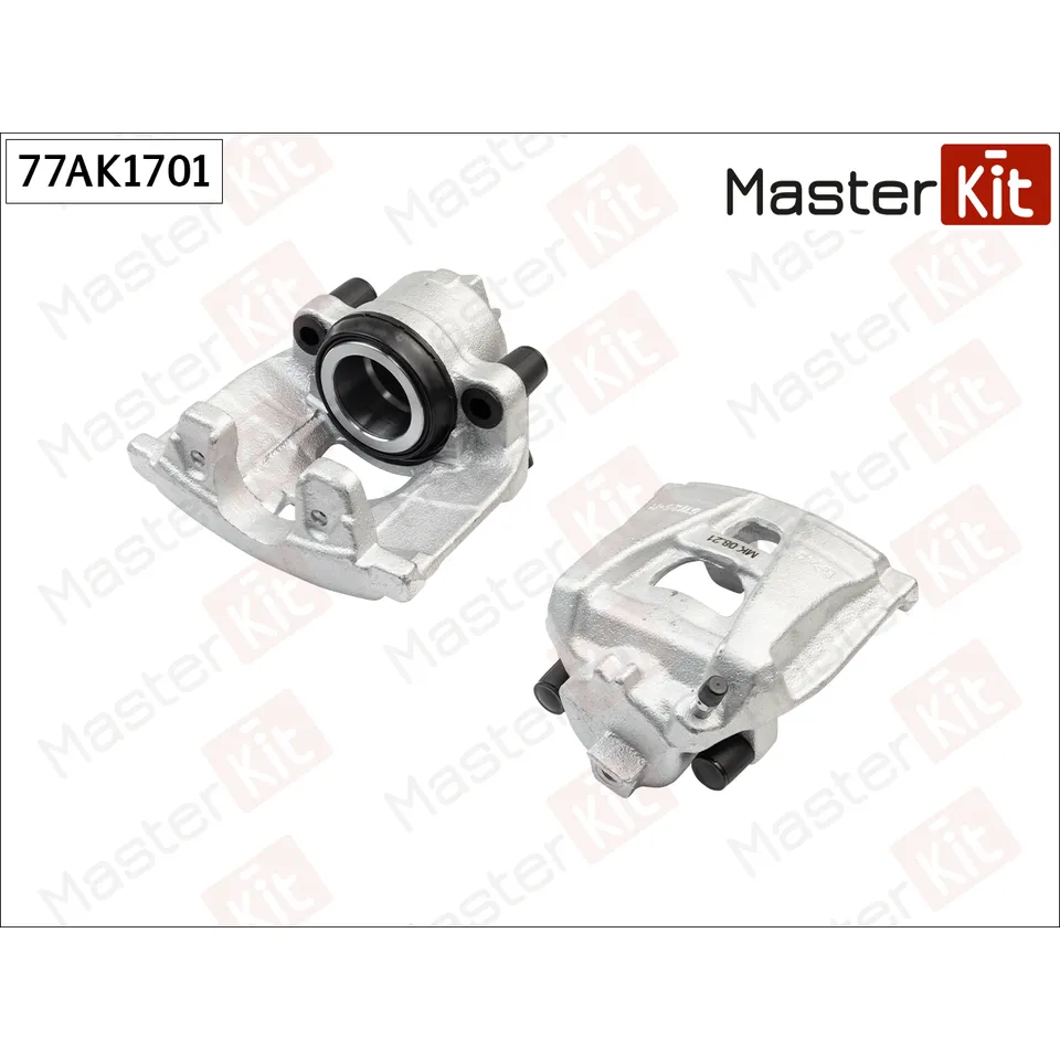 Тормозной суппорт пер прав VW TIGUAN (5N_) 2007 -. Audi Q3 (8UB, 8UG) 2011 - 2018 MASTERKIT 77AK1701