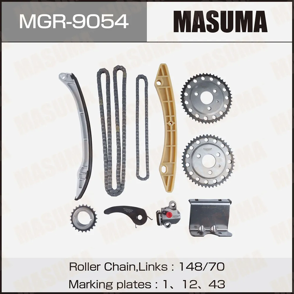 Цепь ГРМ комплект MASUMA MGR-9054