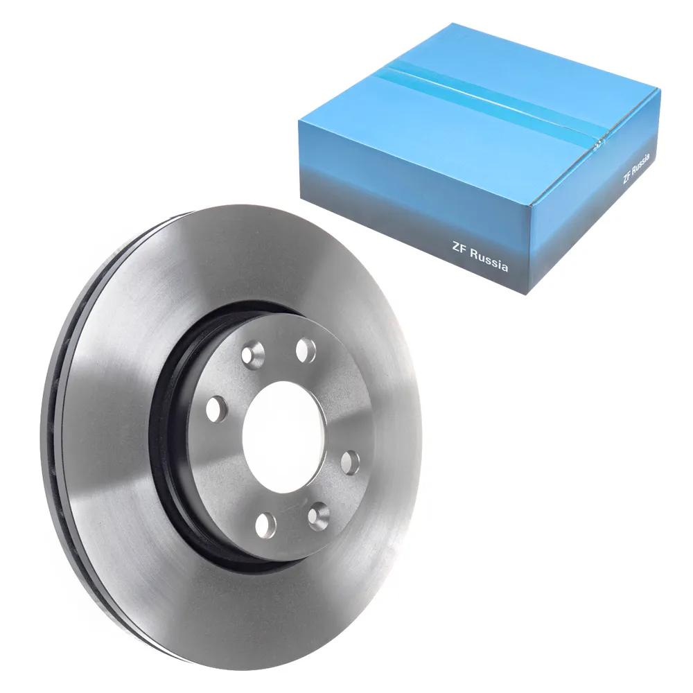 Диск тормозной передний для NISSAN/RENAULT/LADA LARGUS.VESTA+ABS D=260MM ZF RUSSIA DF4364 ZFR