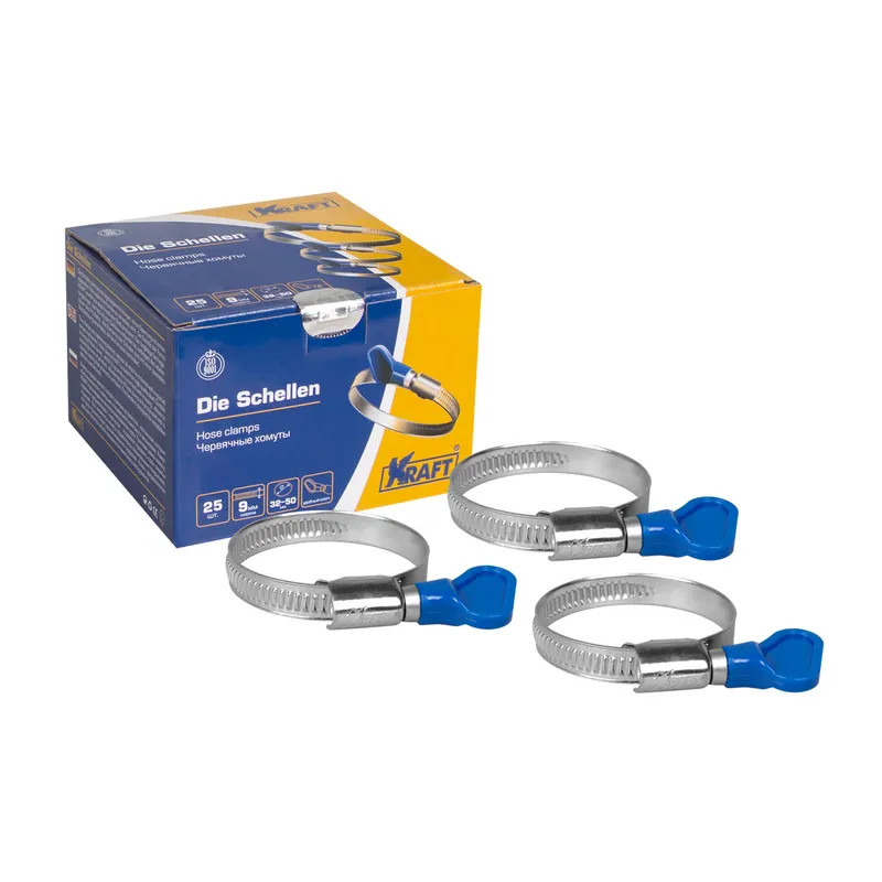 Хомут с ключом 32-50 мм OBERKRAFT KRAFT KT880507