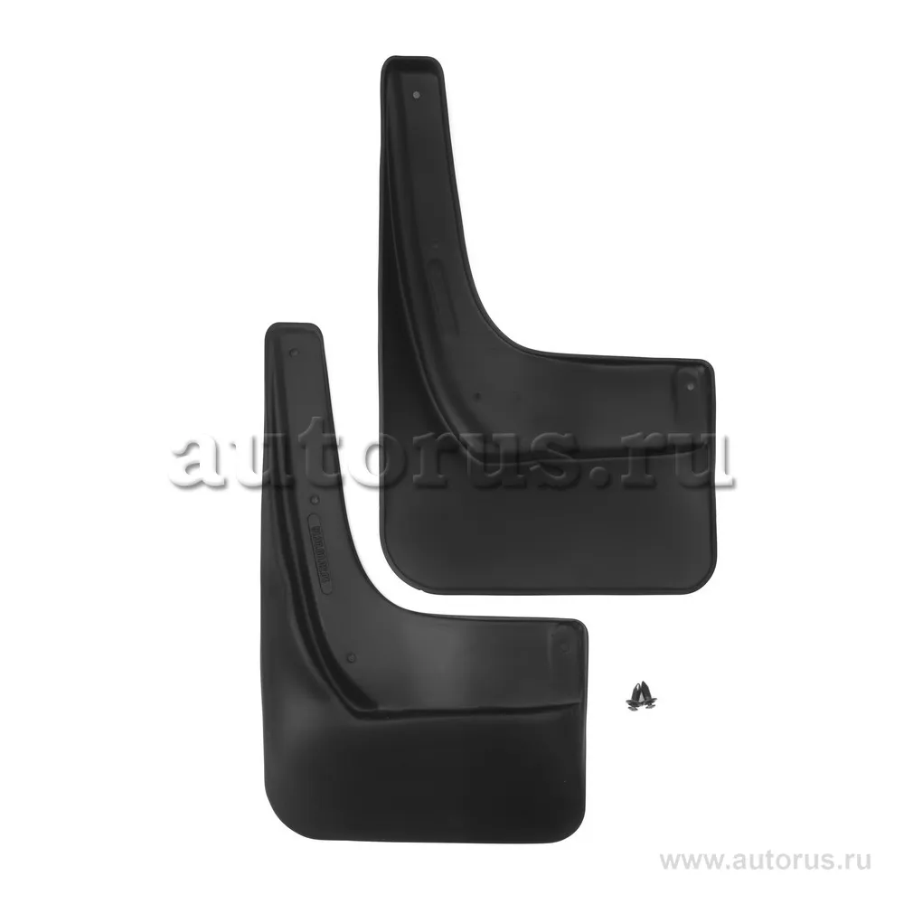 Брызговики задние VW Polo 2010-05/2015, сед.(optimum) в пакете FROSCH NLF.51.30.E10