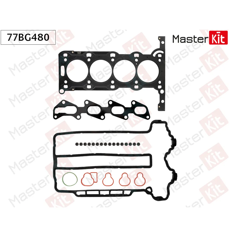 Комплект прокладок ГБЦ Opel ASTRA G (F70) X 12 XE MASTERKIT 77BG480
