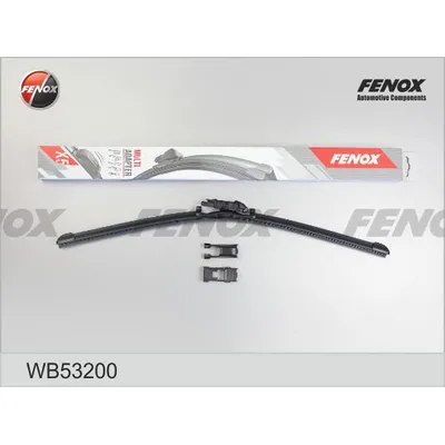 Щетка стеклоочистителя 530 мм бескаркасная 1 шт FENOX Multi Adapter X5 WB53200