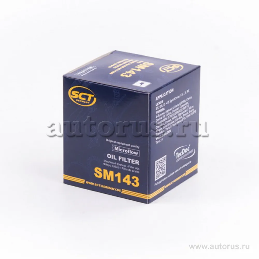 Фильтр масляный TOYOTA SCT SM143