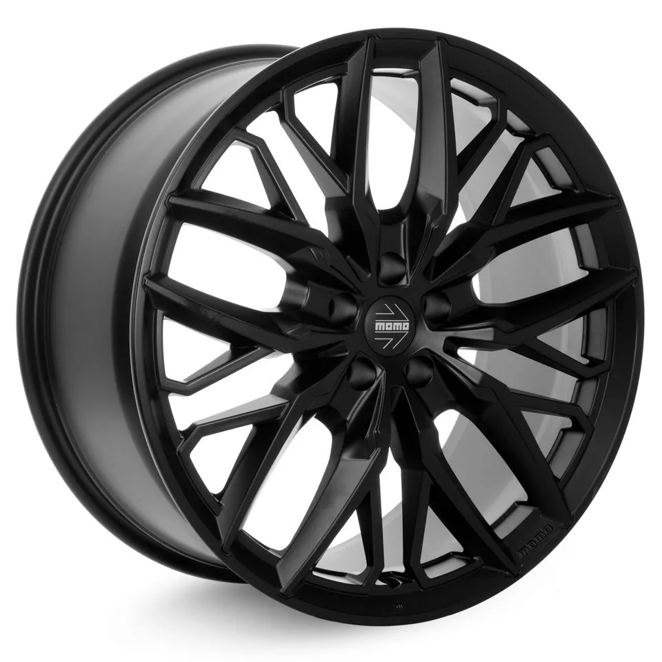 Диск литой R21 10J 5x150/110.1 ET45 MOMO SUV SPIDER Matt Black 87565849157
