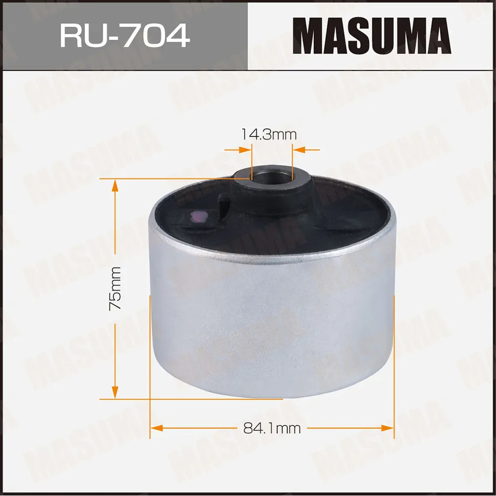 Сайлентблок NISSAN PATHFINDER 14- задн. MASUMA RU704