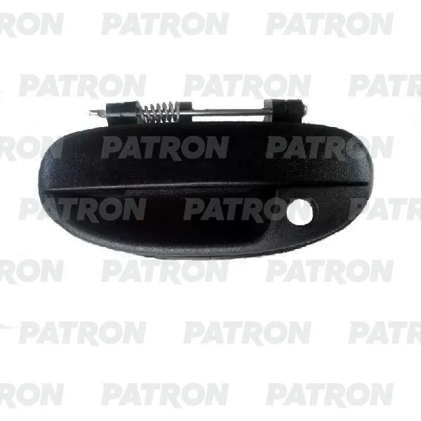 Ручка двери наружн передн лев DAEWOO: Lanos 98-02 (текстурн че PATRON P20-0040L