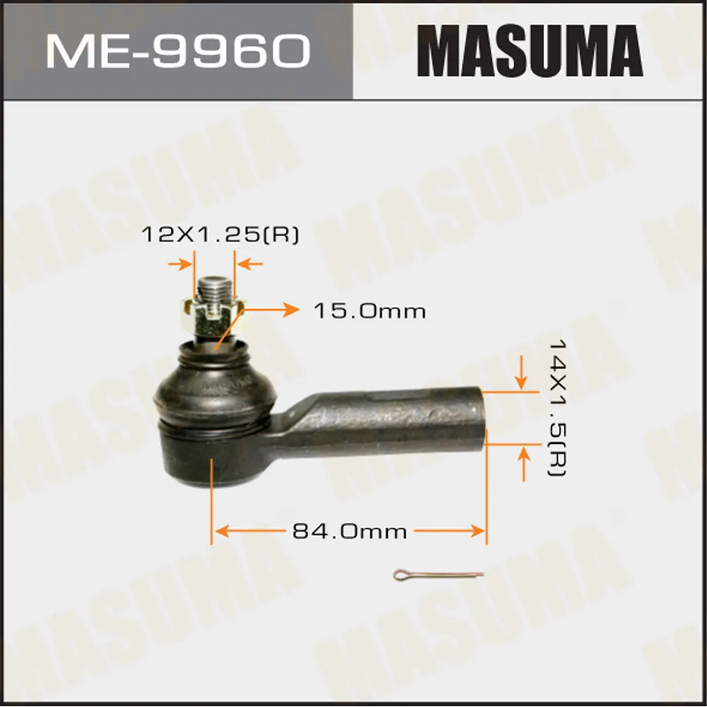 Наконечник рулевой SUZUKI ESCUDO MASUMA ME-9960
