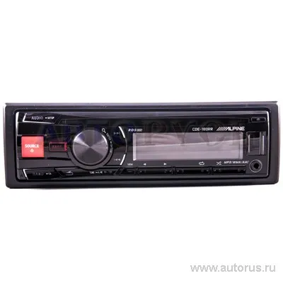 Проигрыватель CD,MP3 ALPINE CDE-180RR, 4x50вт, USB