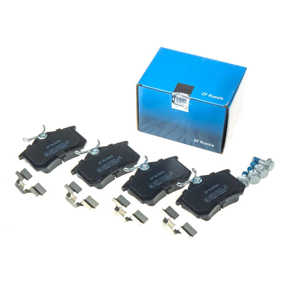 Колодки задние 15.0 мм VAG / Renault / Peugeot ZF Russia GDB1330 ZFR
