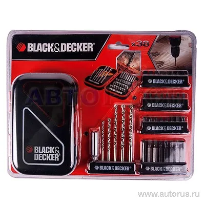 Набор насадок и сверл 31пр. BLACK&DECKER A7182