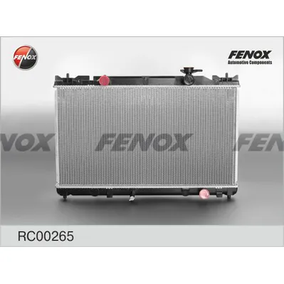 Радиатор охлаждения TOYOTA CAMRY 2.4 01-11 MT 728X400X16; ПАЯНЫЙ FENOX RC00265