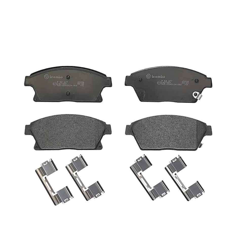 Колодки дисковые передние opel astra, chevrolet cruze 1.42.0 09 P 59 077 BREMBO P59077