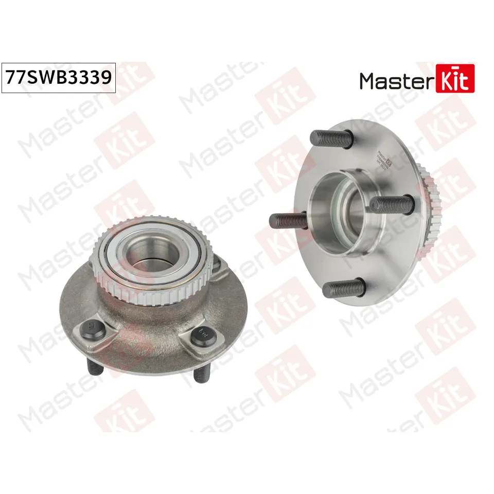 Ступица в сборе с подшипником зад. Ford FIESTA (J5_, J3_)/MONDEO II (BAP, BFP) 1996 - MASTERKIT 77SWB3339