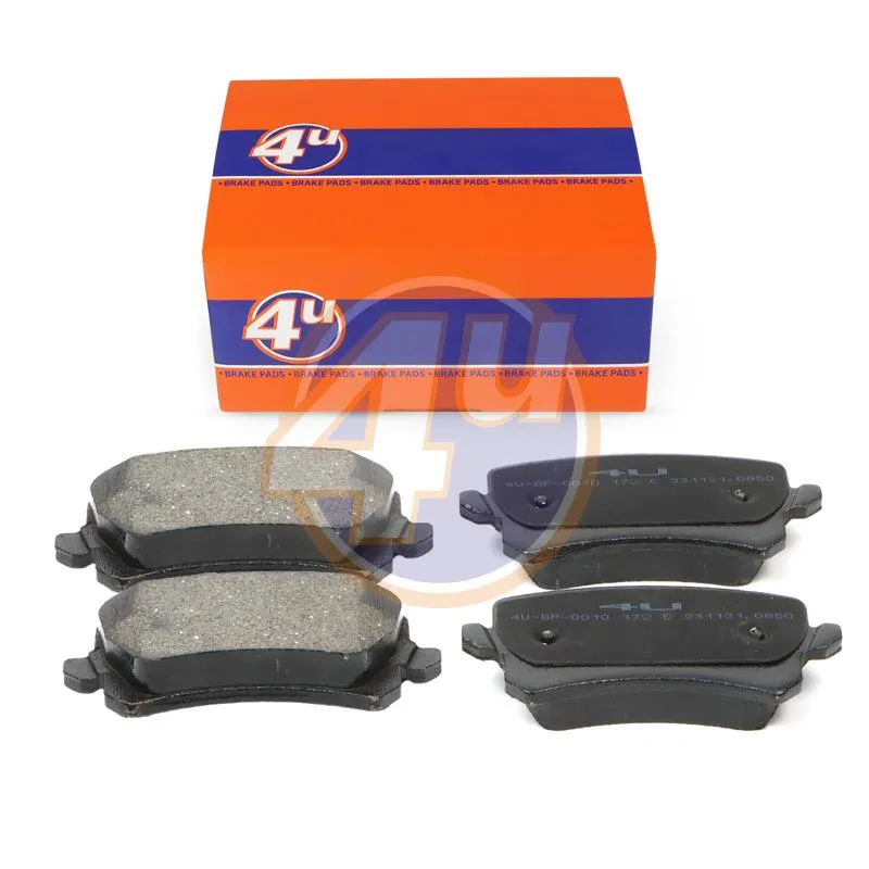КОЛОДКИ ЗАД VW GOLF V (1K1),PASSAT B6 (3C2), SHARAN (7N1, 7N2), TIGUAN (5N_) 4U 4UBP0010