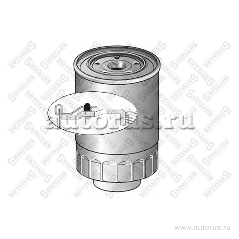 Фильтр топливный M20x1.5 Mitsubishi Lancer/Pajero, Mazda 323 1.7D- STELLOX 21-00046-SX